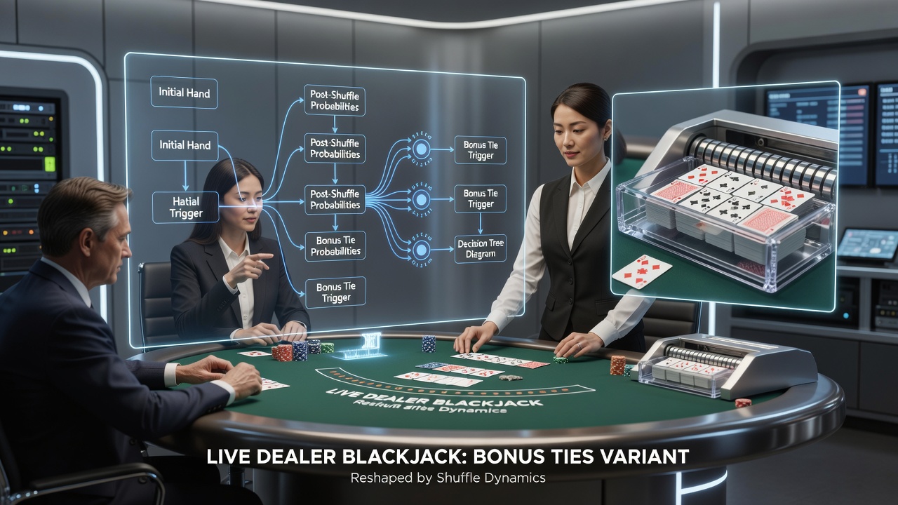 Analyse von Entscheidungsbäumen in Blackjack-Varianten mit Fokus auf Bonus-Ties und Kartenverteilung